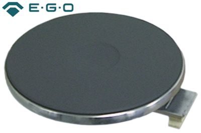 EGO Hot Plate ø180mm 2000W 400V, 8mm Spill Ring
