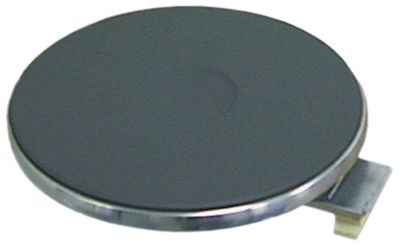 [HP-HP-011] EGO Hot Plate ø220mm 2600W 230V, 8mm Spill Ring