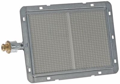 [HP-GP2-040] POTIS / MELTEM Ceramic Burner L 216mm W 160mm Firing Range 177x125mm Complete