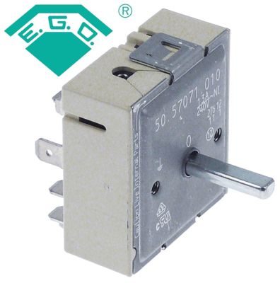 AEG Energy Regulator 240V 13A Single-circuit Turn Direction Right Shaft Ø 6x4.6mm Shaft L 23mm