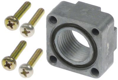 [HP-GP2-134] GEV Gas Connection Straight 1/2" Flange 32x32mm