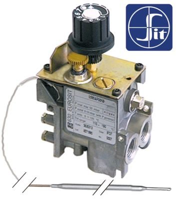 [HP-GP2-021] ALPENINOX Gas Thermostat Type 630 Eurosit Series 110-190°C Gas Inlet 3/8" Gas Outlet 3/8"