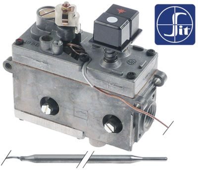 [HP-GP2-031] SIT Gas Thermostat SIT Type MINISIT 710 T.max. 190°C 110-190°C Gas Inlet 1/2" Gas Outlet 3/8"