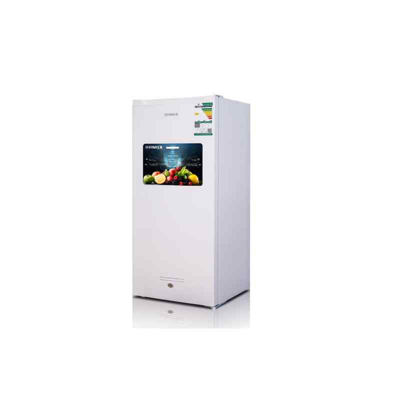 FISHER FR-S155HW Single Door Refrigerator 5.3 Cu. Ft. / 151 Liters, White