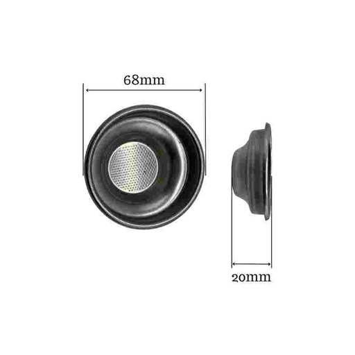 [14.00768 1400768 14.00768.30 IMS CA1T077 Pavoni 327002] CARIMALI 14.00768 Filter Basket 1 Dose 7g ø 68 mm