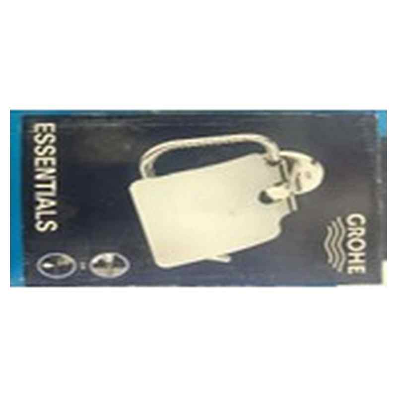 GROHE Essentials Toilet Paper Holder, Starlight Chrome (40689001)