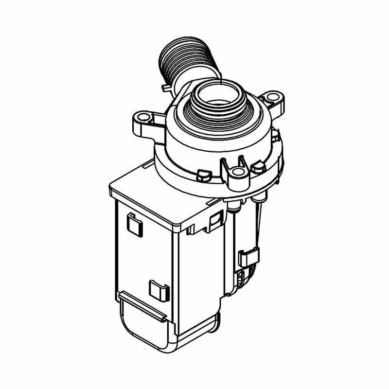 WHIRLPOOL WPW10297344 Washer Drain Pump Assembly, 220V