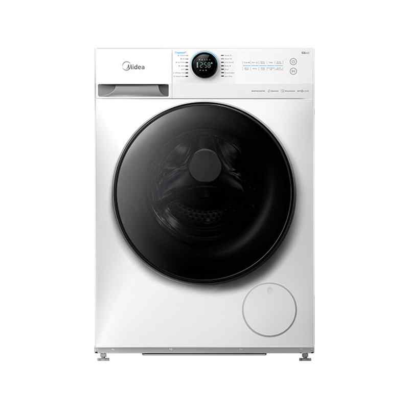 MIDEA MF200W80W1WSA Front Load Washing Machine, 8 kg, 14 Programs, 1400 RPM, White