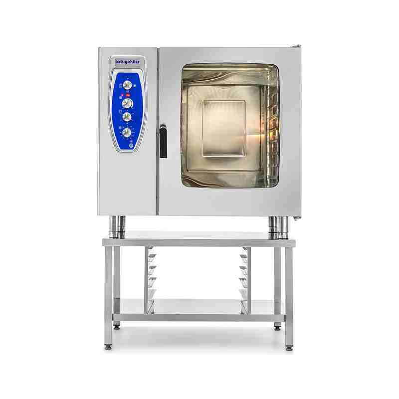 Oztiryakiler-Model No : OKFE-102 Electric Convection Oven, 10 GN 2/1, with Stand.