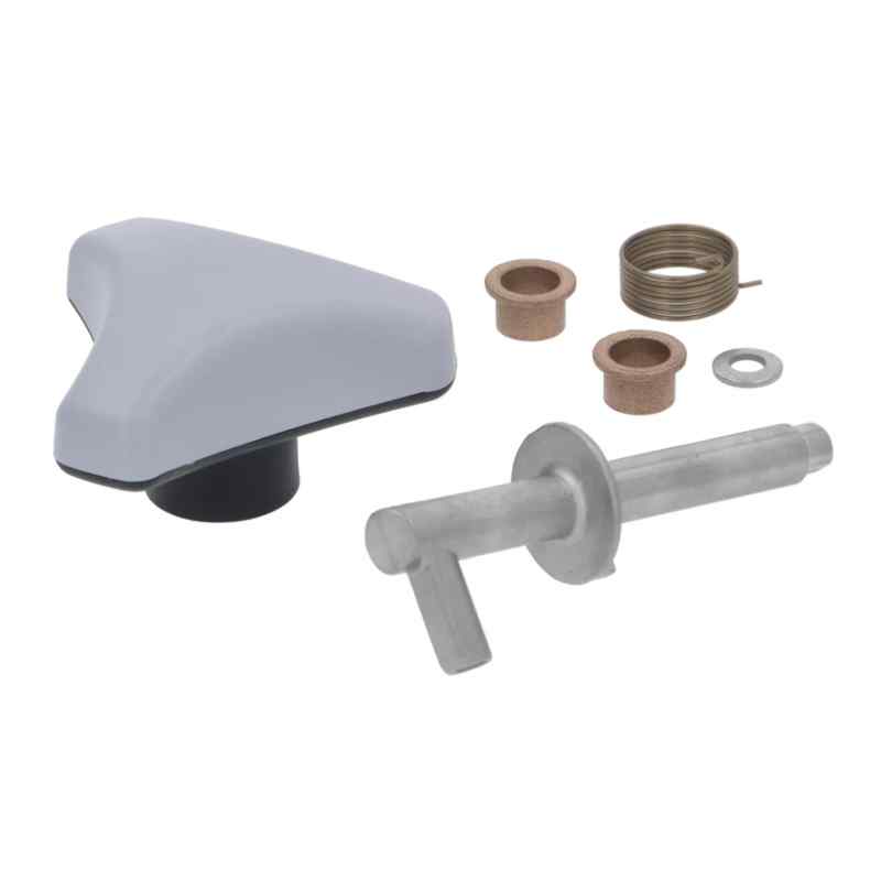 ELECTROLUX 472992002 Door Knob with Screw, Gray, W3130H / W4180H Washer Extractor (superseded by kit 472992033 / 0W24BJ)