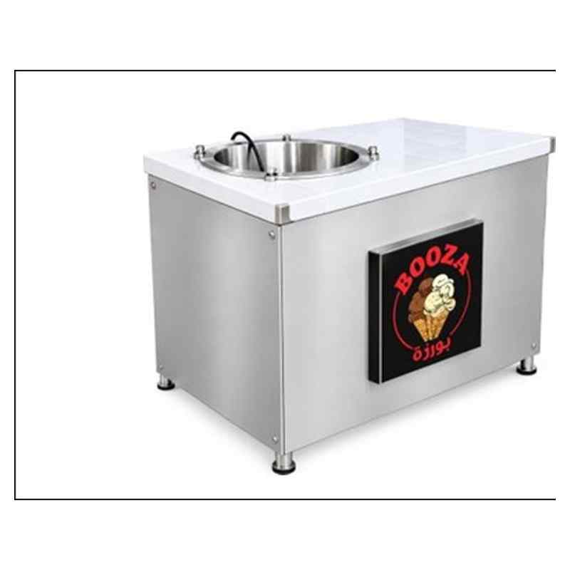 ARABIC BOOZA POUNDING MACHINE (SYRIAN), FULL STAINLESS STEEL, 220V