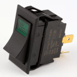 Lincoln 369432 Rocker Switch, On/Off, Green Lighted
